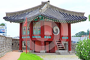 Korea UNESCO World Heritage Sites Ã¢â¬â Hwaseong Fortress Pavilion